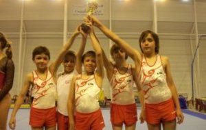 Les garçons, 2ème à la Coupe de l'Anjou !