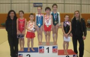 Une pluie de podiums ce w.end à Angers!!