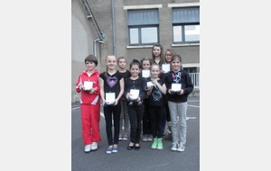 Nos gymnastes récompensés lors de l'assemblée de l'ess!!