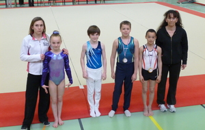 2 gymnastes segréens qualifiés pour les France!!