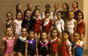 4 gymnastes en stage avenir régional!!