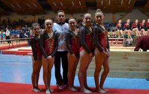 L'équipe benjaminines/minimes qualifiée aux championnats de France!!