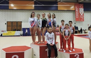 championnat départemental fédéral A et performance GAM/GAF