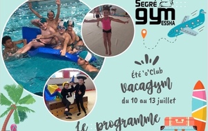 VACAGYM un été’o’club!!