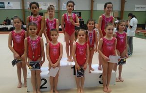 les poussines honneur 7/8/9 ans