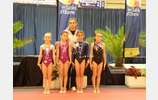 De bons résultats pour nos petites gymnastes aux Sables d'olonne!!