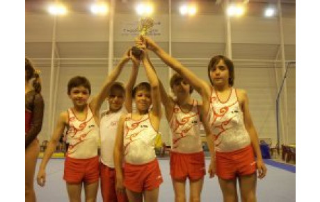 Les garçons, 2ème à la Coupe de l'Anjou !