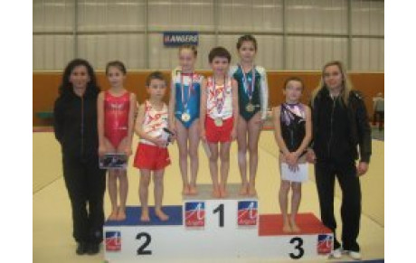 Une pluie de podiums ce w.end à Angers!!