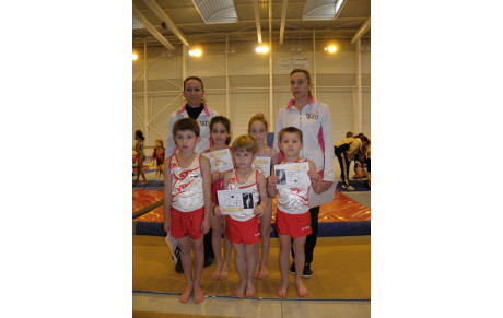 Premier rendez-vous gymnique de la saison!!