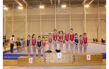20 gymnastes qualifiées pour les régions!!