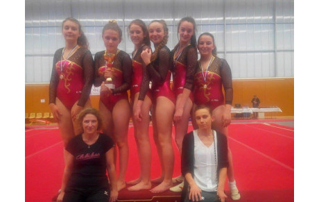 Equipe DR1 TC Vice Championne régionale!!