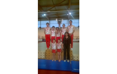 vainqueurs de la Coupe de l'Anjou 2015!!