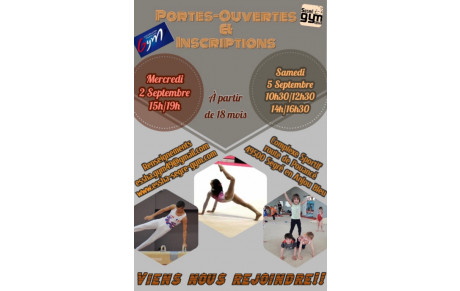 Portes-Ouvertes et inscriptions saison2020/2021