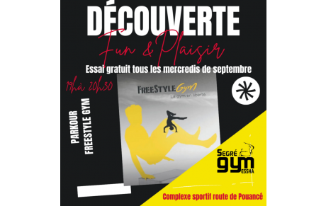 Découverte Parkour tous les mercredis