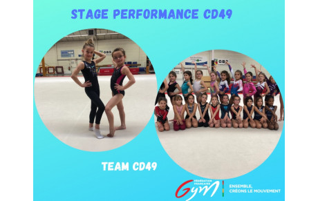 Stage CD49 performance 7/9 ans