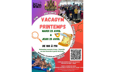 Vacagym printemps 