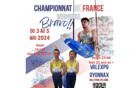 championnat de France Individuels