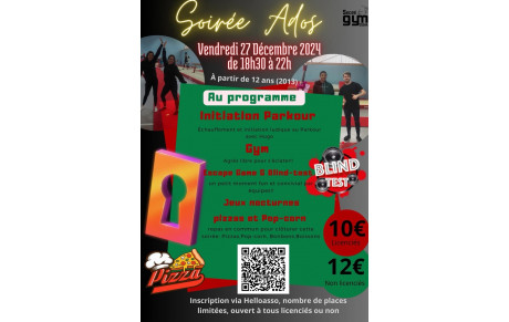 soirée Ados