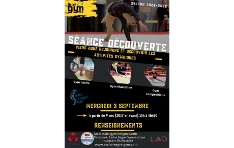 séance découverte Gym